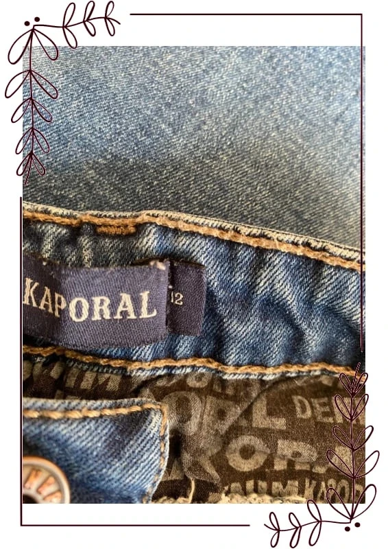 Jean regular denim azul 12 anos Kaporal – Como novo – photo 11